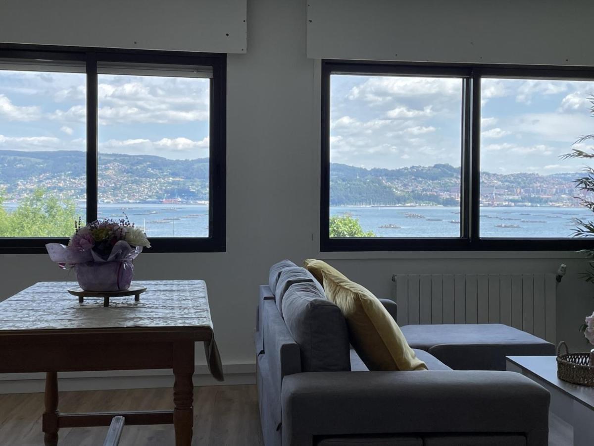 Mirador Puerto Nautico, Con Parking Gratis, Appartement Moaña Buitenkant foto