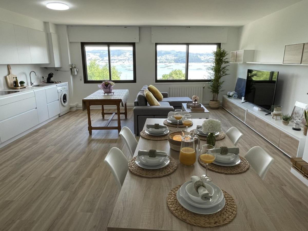 Mirador Puerto Nautico, Con Parking Gratis, Appartement Moaña Buitenkant foto