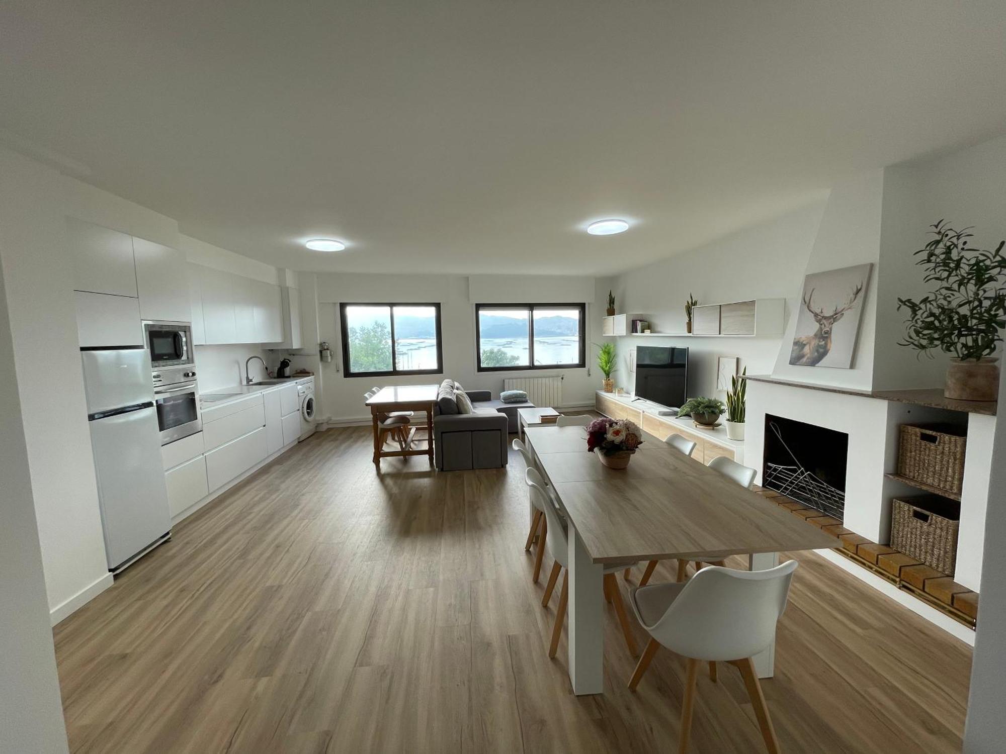 Mirador Puerto Nautico, Con Parking Gratis, Appartement Moaña Buitenkant foto