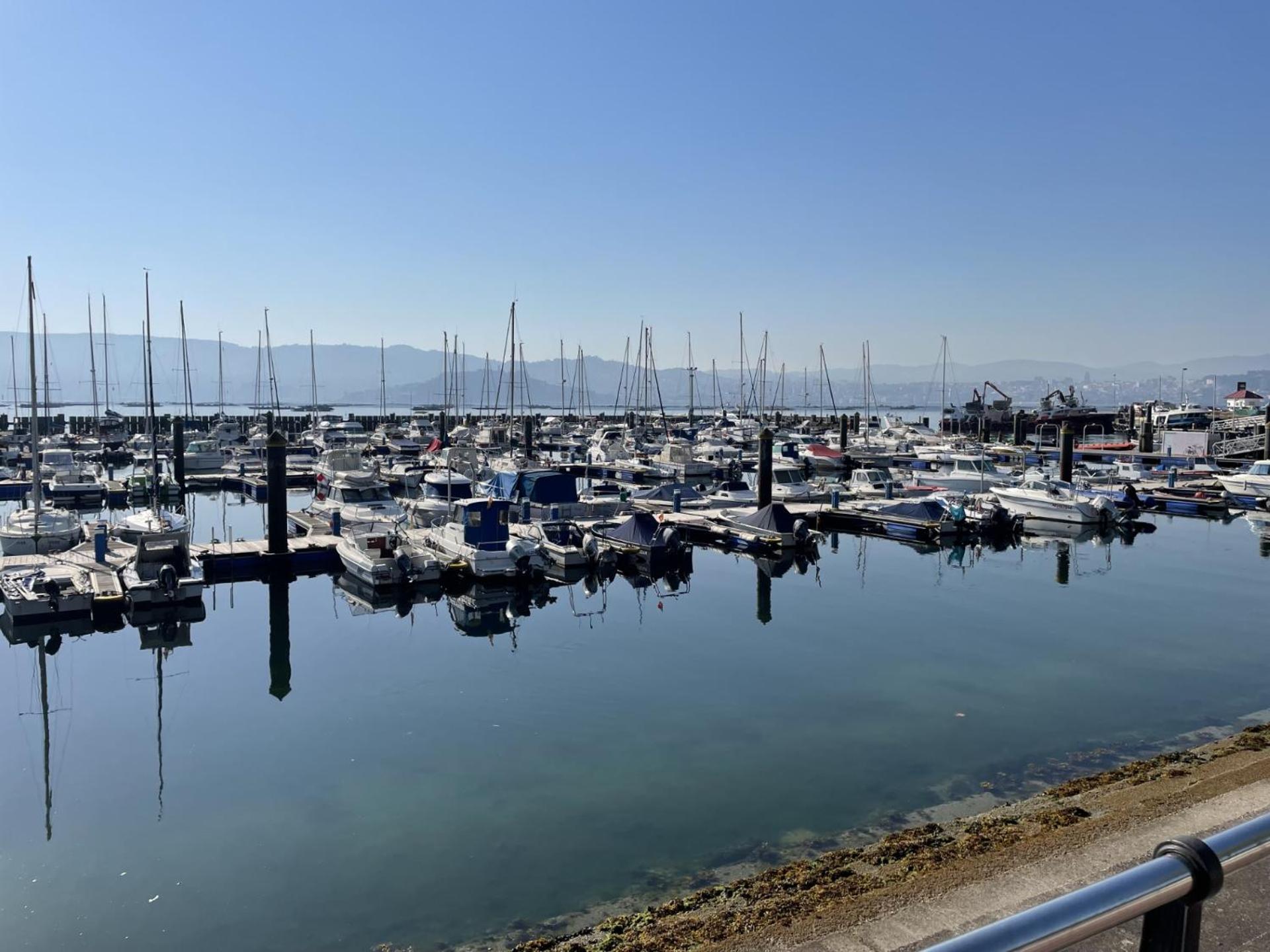 Mirador Puerto Nautico, Con Parking Gratis, Appartement Moaña Buitenkant foto