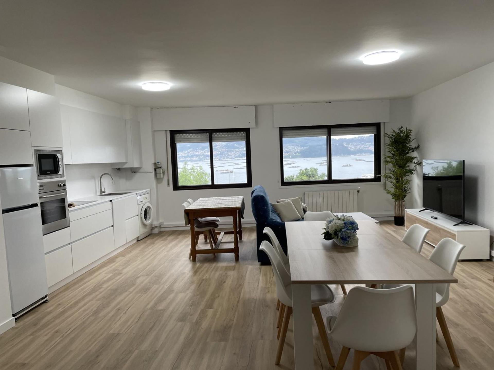 Mirador Puerto Nautico, Con Parking Gratis, Appartement Moaña Buitenkant foto