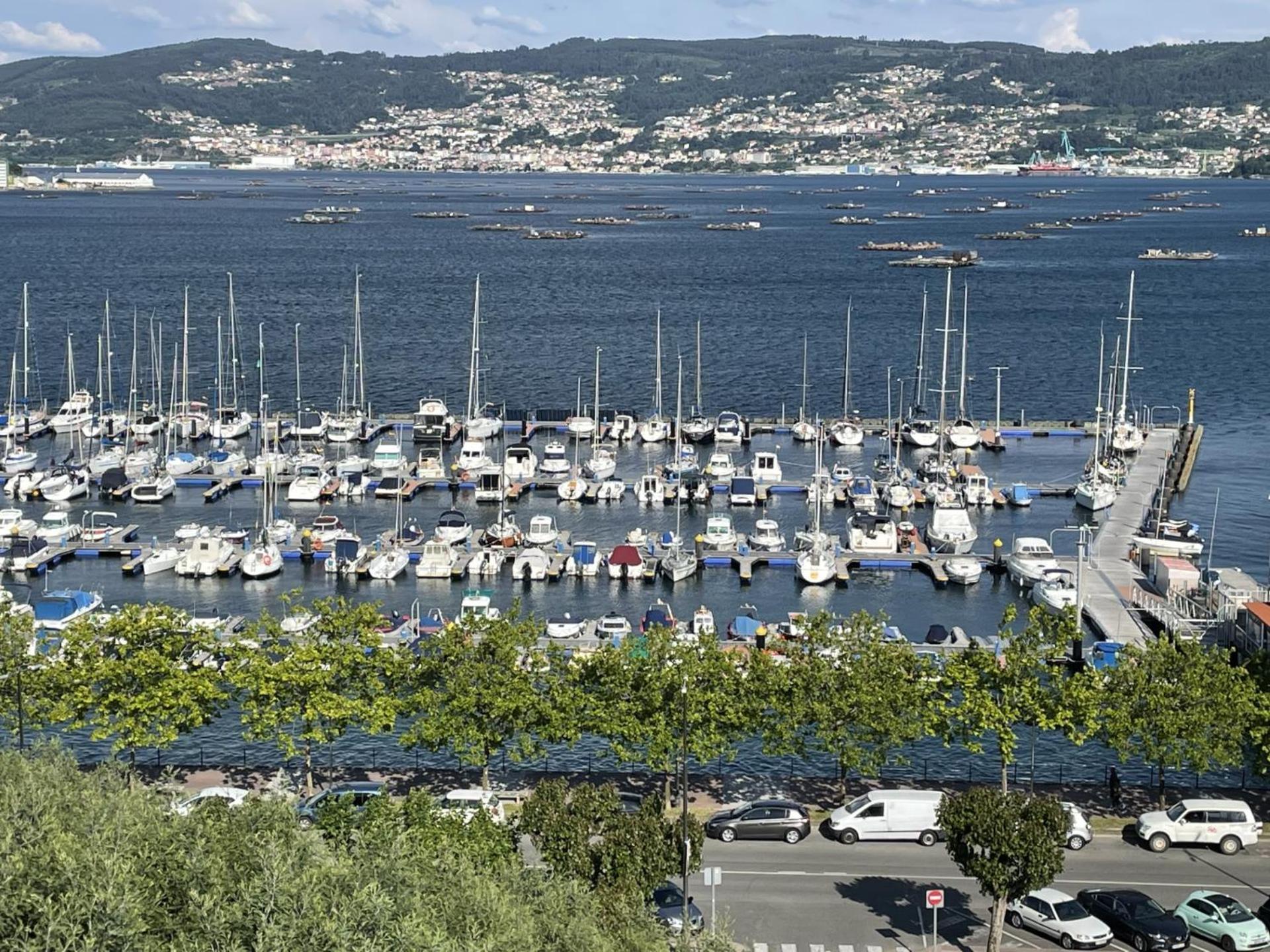 Mirador Puerto Nautico, Con Parking Gratis, Appartement Moaña Buitenkant foto